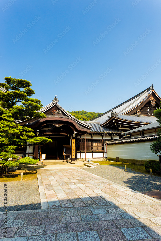 Blue Sky Chion-In Temple Side Entrance Kyoto V