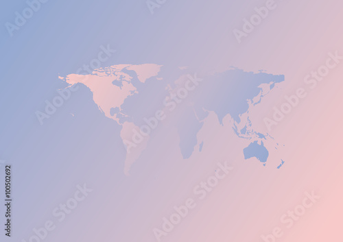 Trendy color of the 2016 year. Rose quartz and serenity