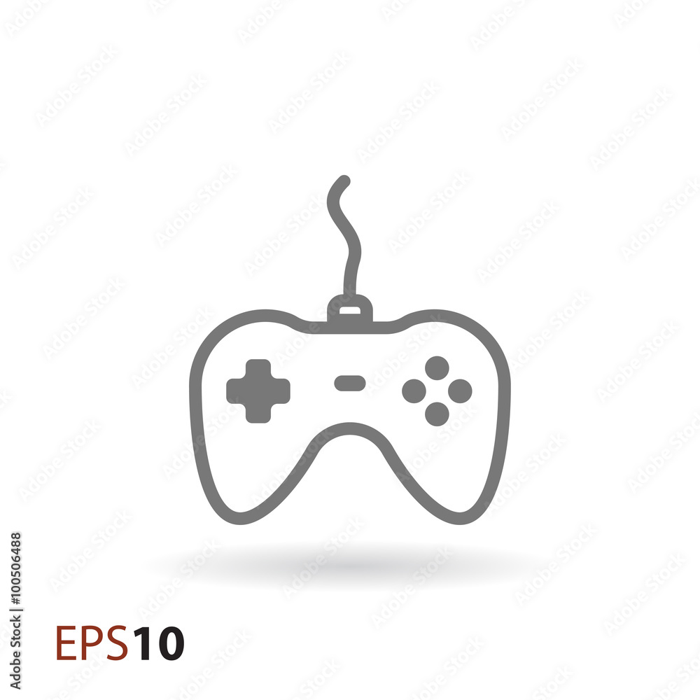 Gamepad icon for web and mobile Gamepad icon for web and mobile