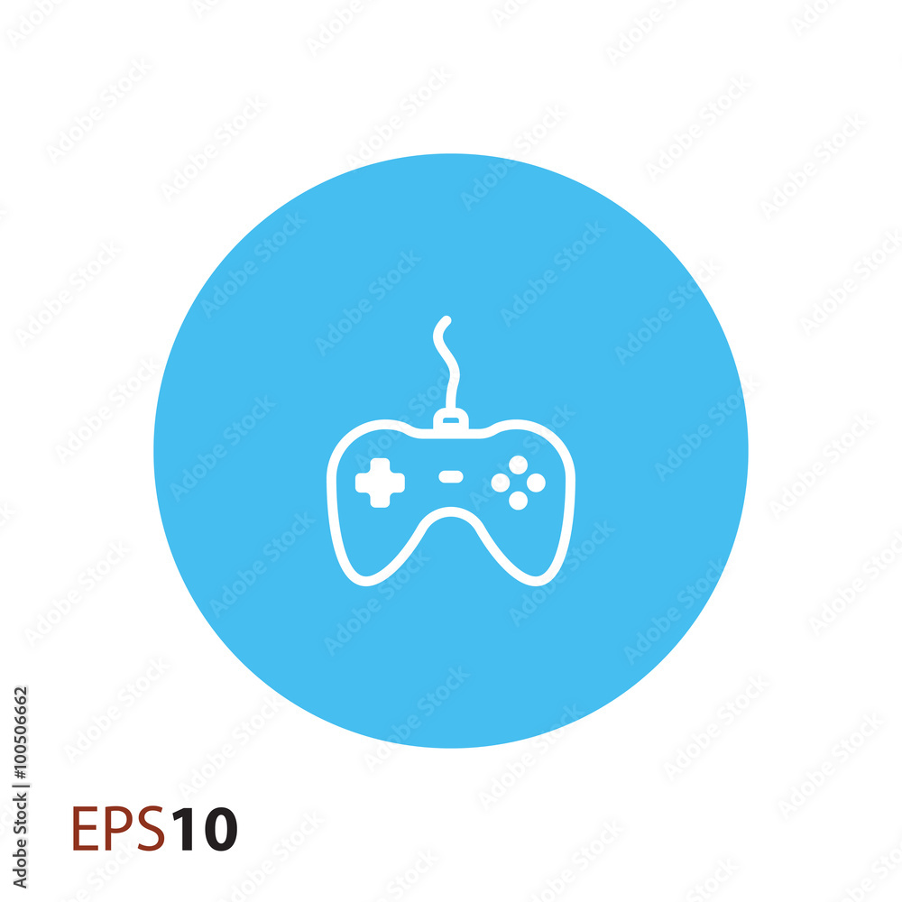 Gamepad icon for web and mobile Gamepad icon for web and mobile