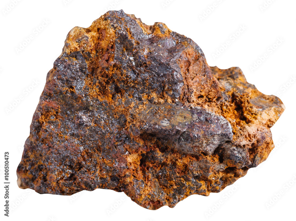 specimen of hematite (haematite) mineral stone