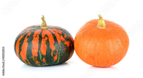 pumpkin isolated on the white background © khumthong