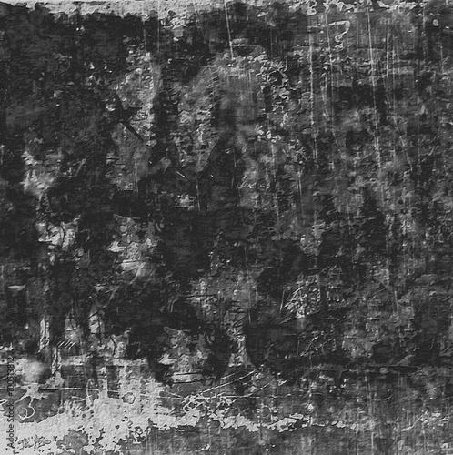 Abstract black grunge old wall background