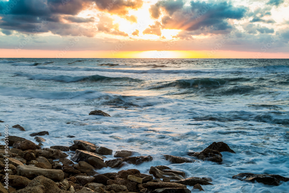 Seascape, Mediterranean Sea, Israel