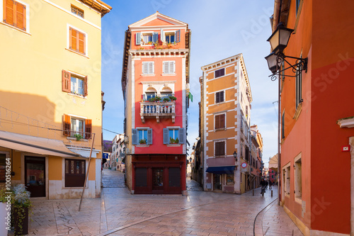 architecture of Rovinj. Croatia. photo