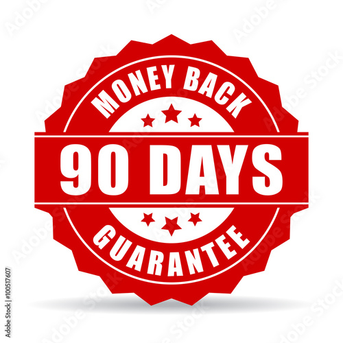 90 days money back symbol