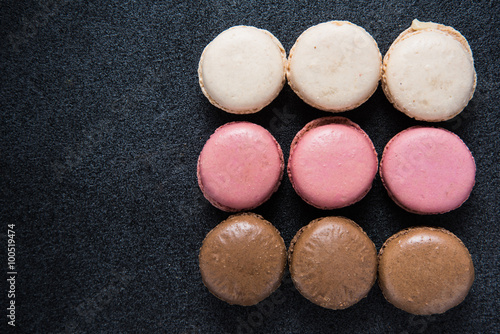 Fresnch traditional macarons