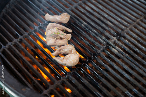 process of cooking delicious chicken gizzards photo