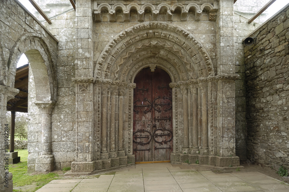Church of Vilar de Donas, Palas de Rey, Lugo province, Galicia, Spain Church of Vilar de Donas, Palas de Rey, Lugo province, Galicia, Spain