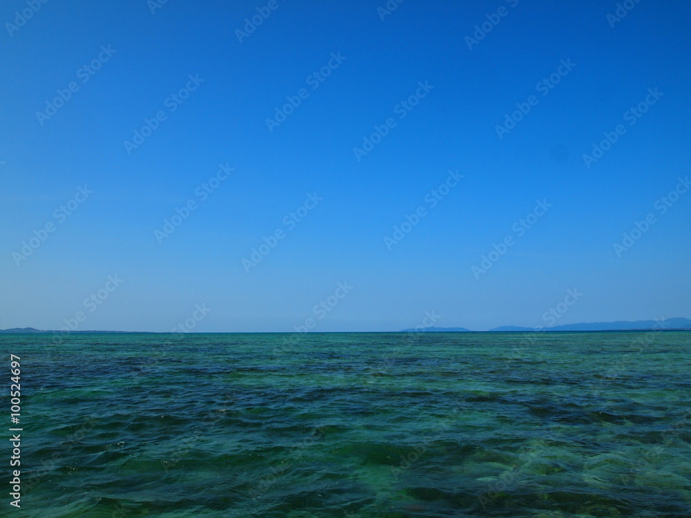 海面と空 海面と空