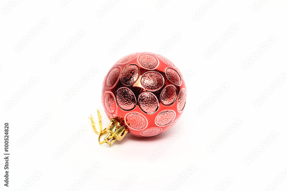 christmas ball isolated on white background christmas ball isolated on white background
