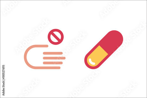 Hand icon set