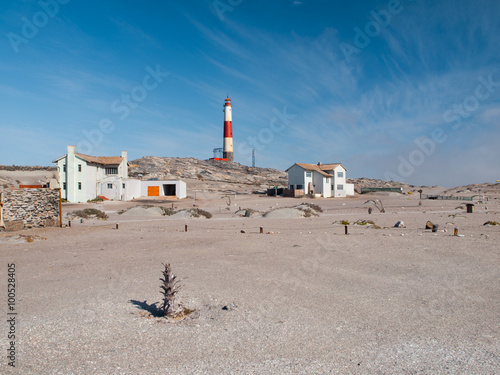 Diaz point lighthouse near Luderitz
