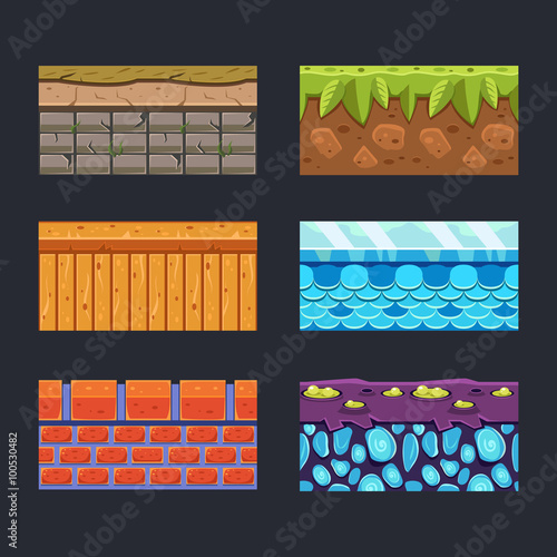 Different Materials and Textures for the Game