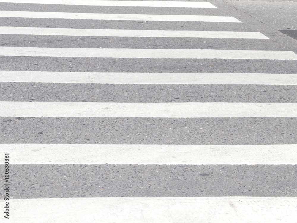 pedestrian crossing on the carriageway road pedestrian crossing on the carriageway road