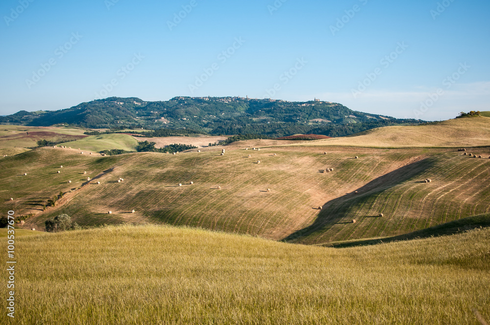 Malerische Hügellandschaften von Toskana
