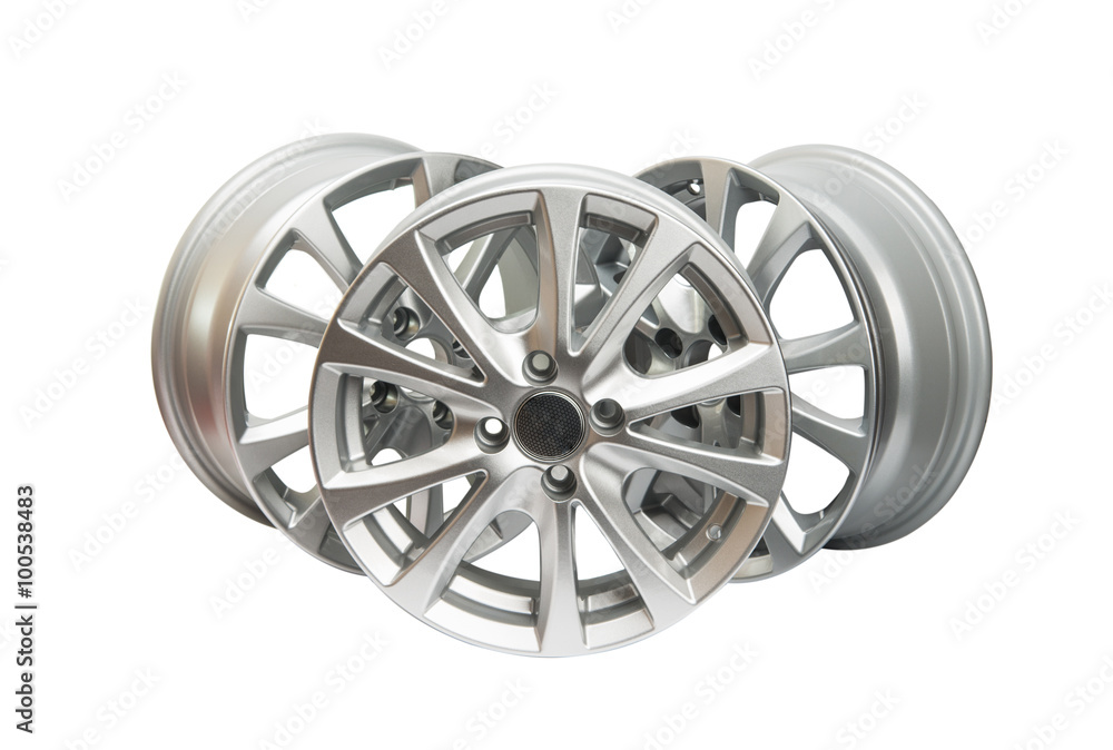 car wheels isolated