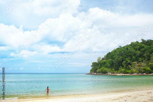 Child on a beach