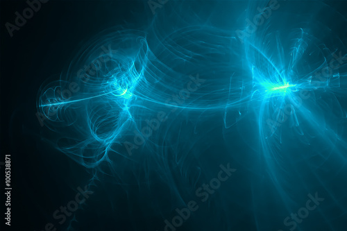 blue glow wave. lighting effect abstract background for your bus