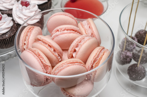 pink cookie with fillings