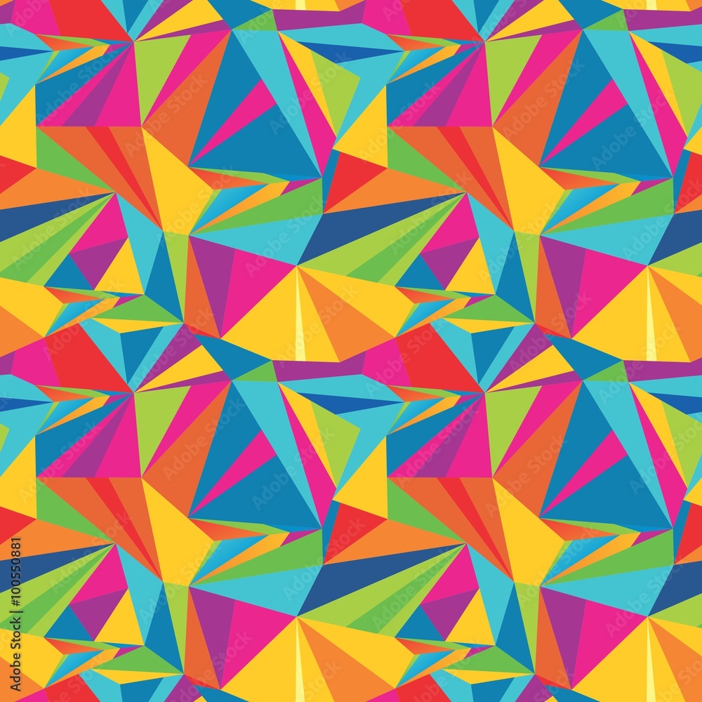 Seamless geometric pattern