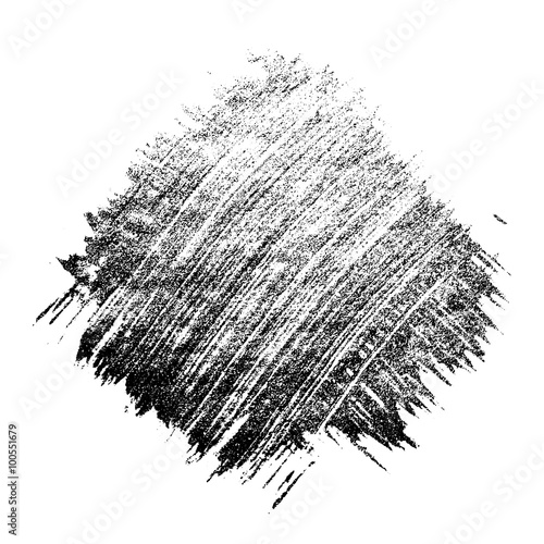 Monochrome grunge stain.