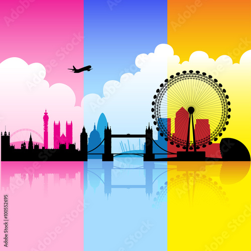 Colorful City of London