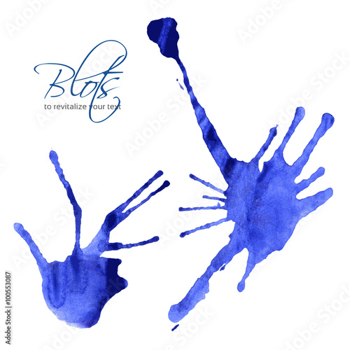 Blue blots to revitalize your text 5