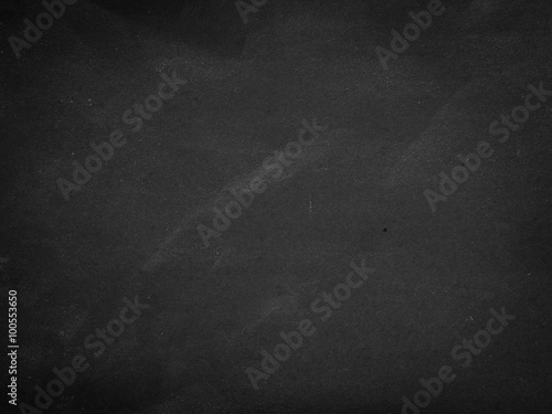 Fotografie Black dusty crumpled paper texture background