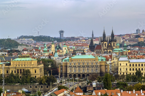 view of Prague, Czech republic
