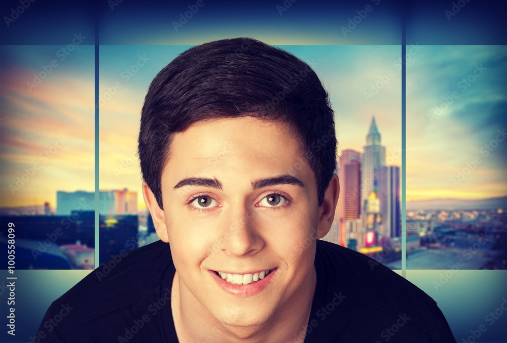 Fototapeta premium Teenager.
