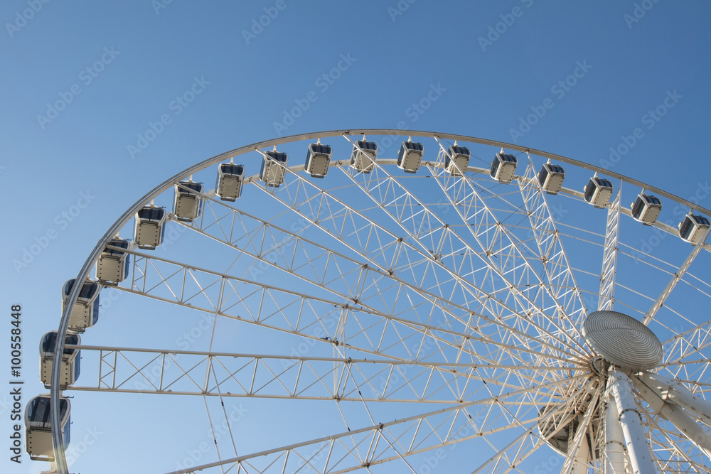 Fototapeta premium Budapest Eye Ferris Wheel