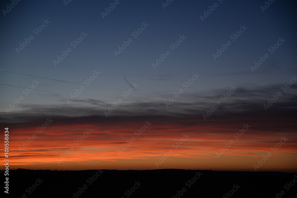 Fototapeta premium Abendhimmel
