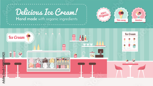 Ice cream parlor