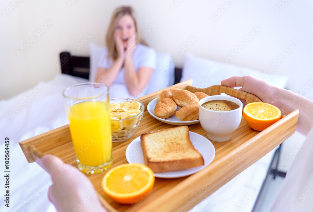 Breakfast served to bed. Breakfast served to bed.