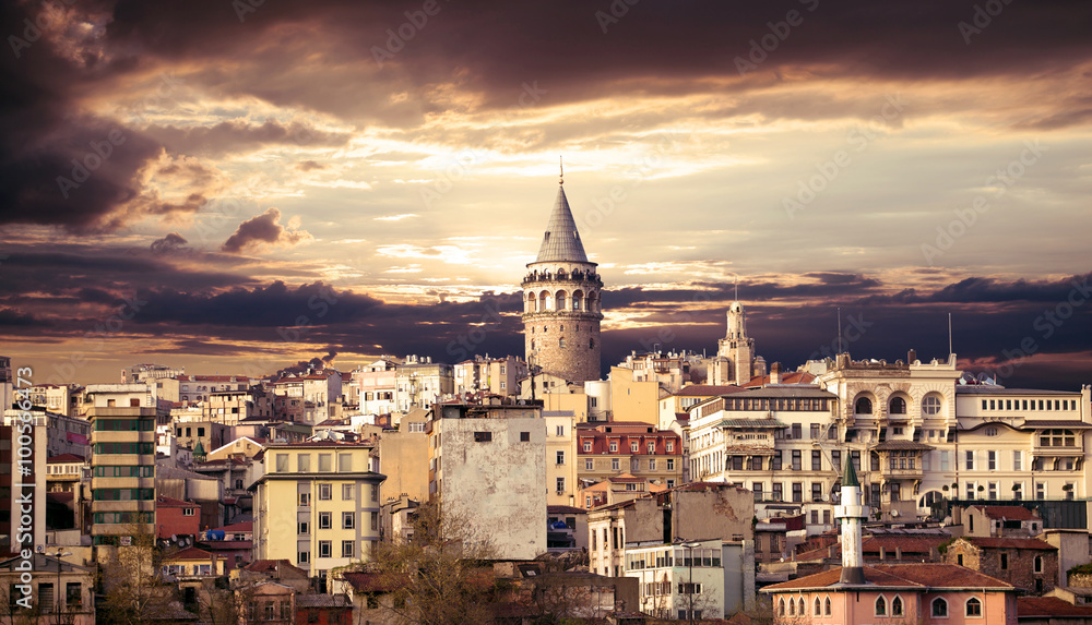 The Galata tower