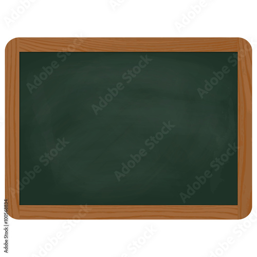 chalk board with wooden frame