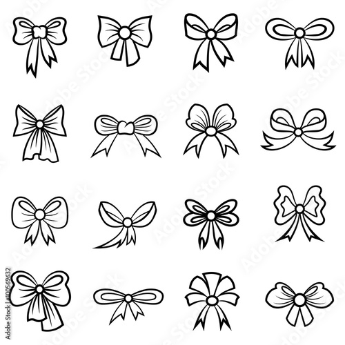 Contour carton bow set