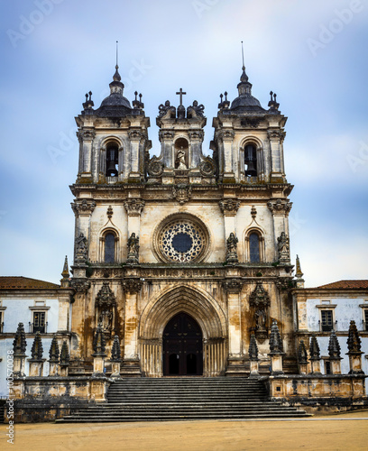  Medieval Catholic Monastery in Alcobaca, Portugal, Unesco site