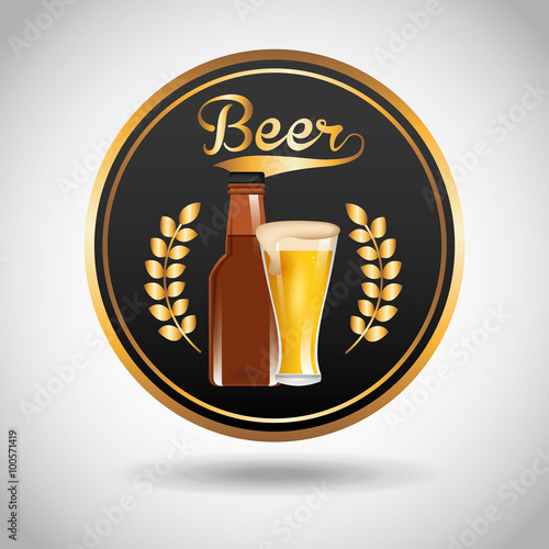 cold beer design 
