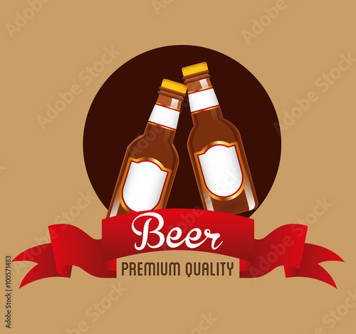cold beer design 