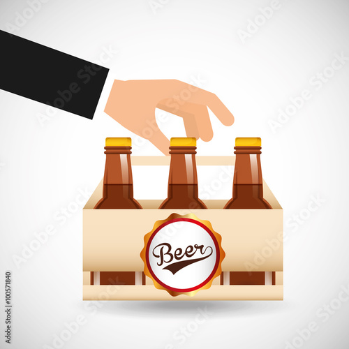 cold beer design 