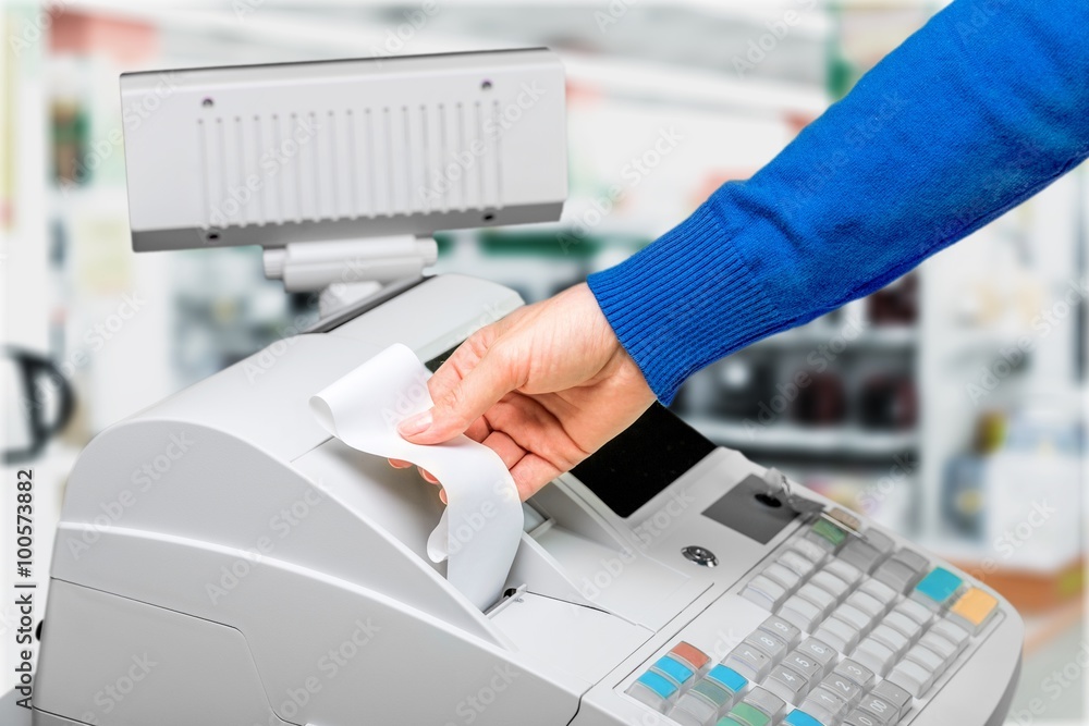 Cash Register. Cash Register.