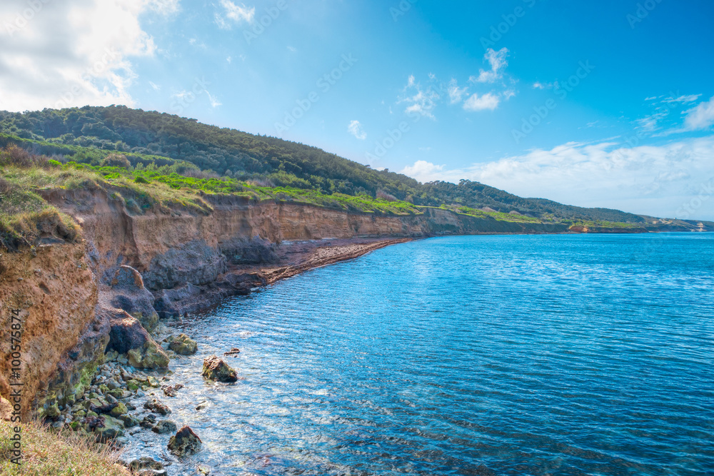 clouds over Castelsardo shore clouds over Castelsardo shore