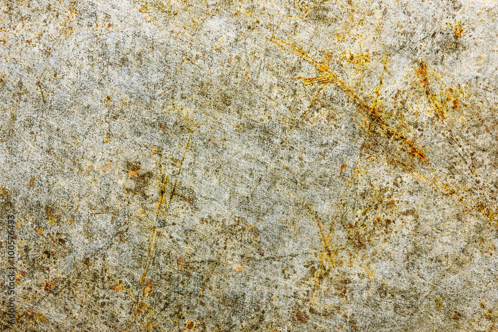 Corroded scratched metal surface background. Corroded scratched metal surface background.