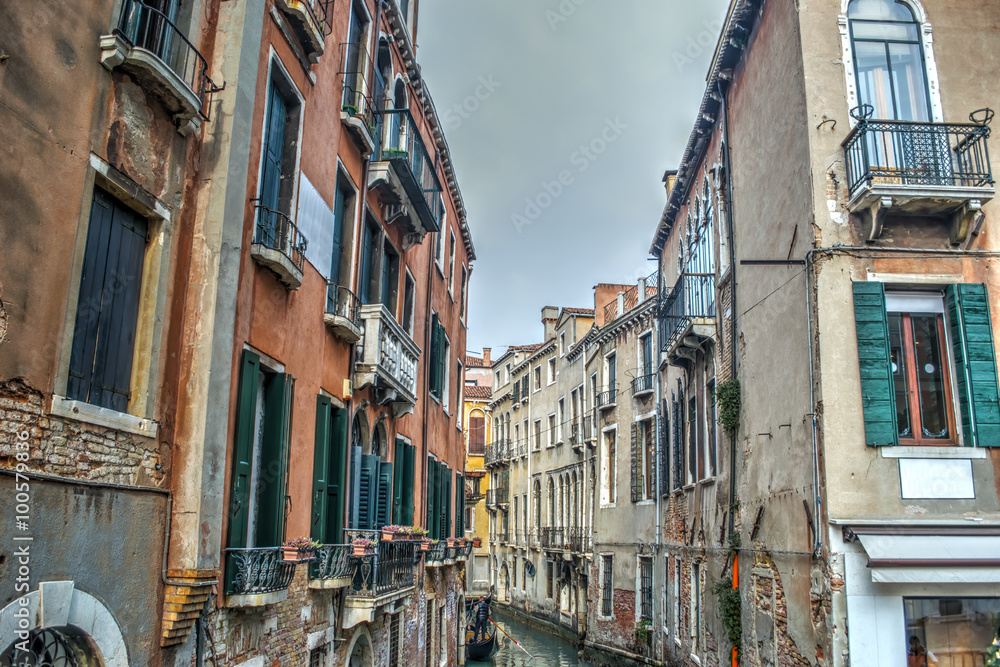 antique buildings in Venice