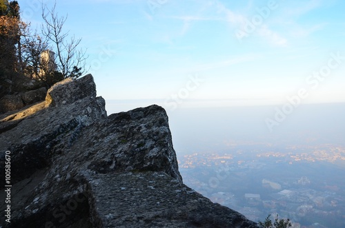 vue panoramque, Saint Marin, San Marino