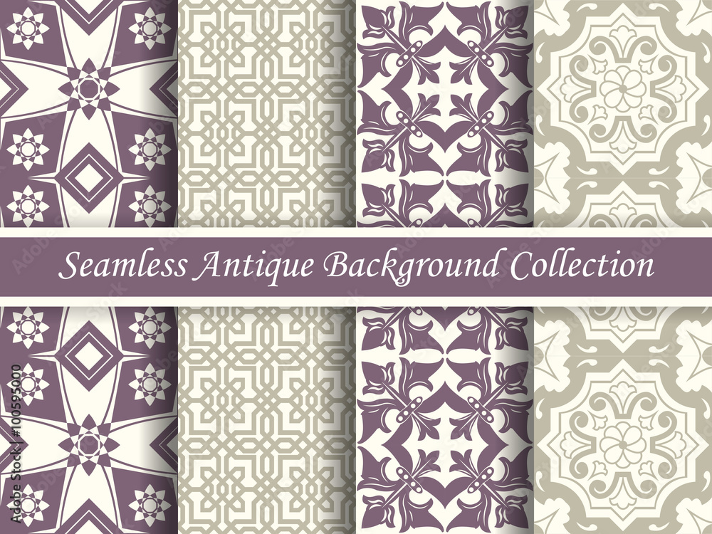 Antique seamless background collection_40 Antique seamless background collection_40