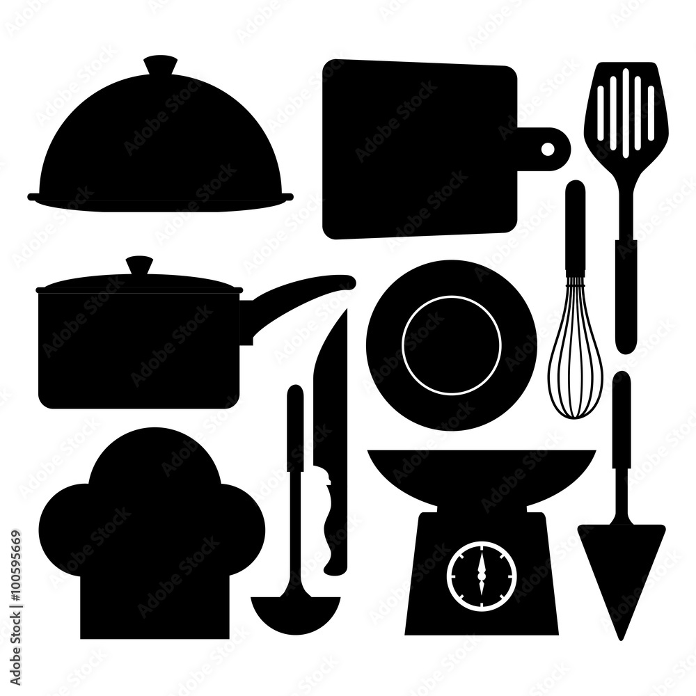 Kitchen dishware utensils Kitchen dishware utensils