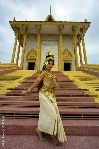 Apsara Dancer Performance in Temple